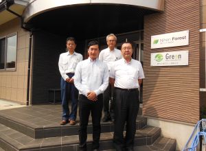 林野庁 九州森林管理局の池田直弥局長がグリーン発電大分をご視察